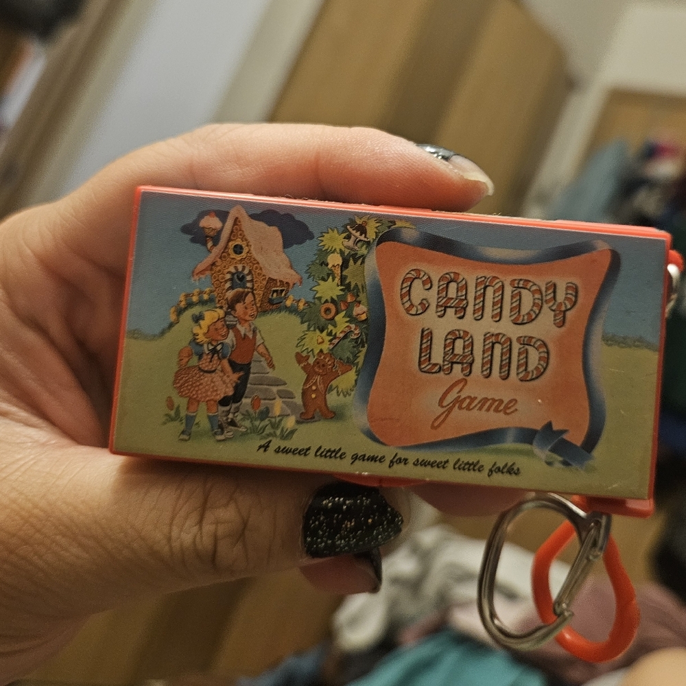 Mini Candyland Game Keychain From 2000